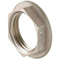 Контргайка латунная никелированная VT ф 1