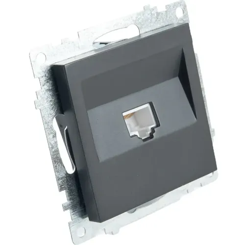 Розетка PC Катрин черный GLS00-7107-05