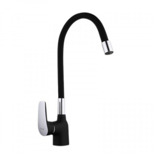 Смеситель для кухни FRAP F4453-04 чёрный, ф 35 гайка