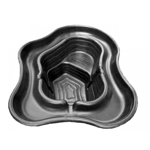 Пруд садовый декоративный Байкал 270л черный