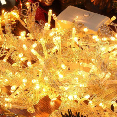 Гирлянда Занавес 3х2м теплый белый свет (454854)