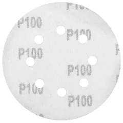 Круг шлиф. MATRIX перф. 125мм, P 100 5 шт (73805)