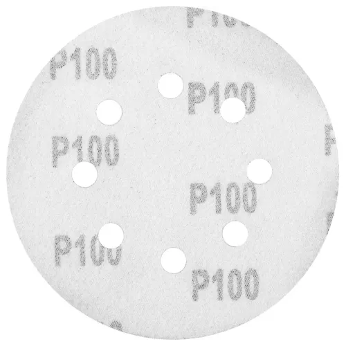 Круг шлиф. MATRIX перф. 125мм, P 100 5 шт (73805)