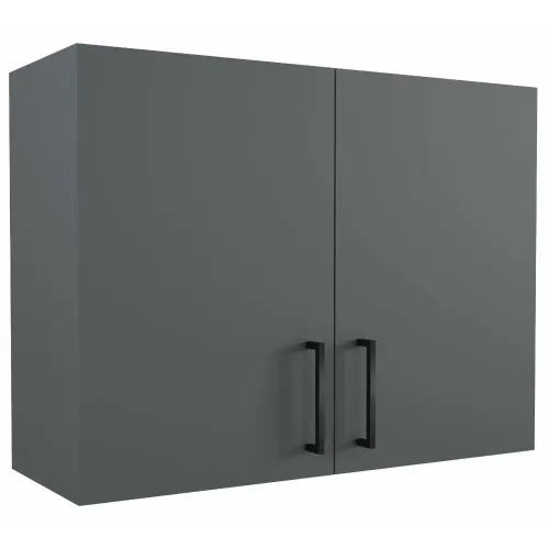 Шкаф навесной EVA GOLD с полкой 80 графит