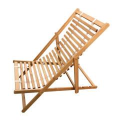 Кресло-шезлонг DYATEL деревянный 1300х600х800мм G-LC-001WO (891551)