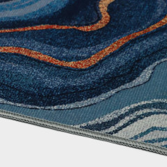 Набор ковриков для ванной и туалета 2шт ДОЛЯНА 50х80см+50х40см 