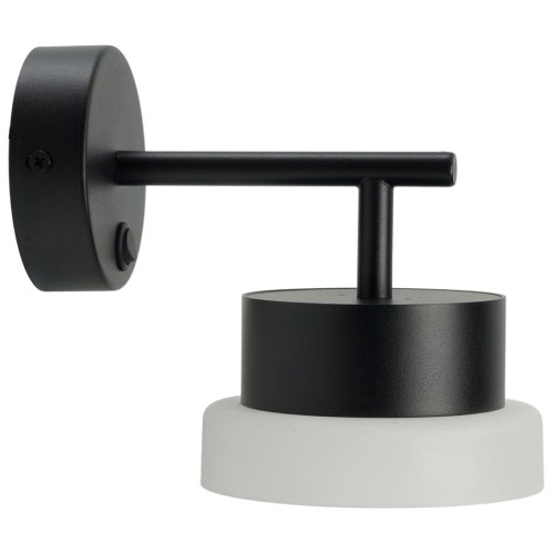 Светильник настенный FERON HL4600 OPAL GX53 черный(51685)