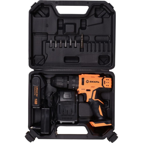 Шуруповерт ВИХРЬ ДА-18Л-2КУ (72/14/17) (*15)