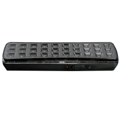 Светильник аккум. аварийный (LED) 30 светод.6,5K 1200mAh/4-8ч 2 режима черн. 205x65x30 EL115 51644