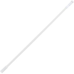 Карниз для ванной РЫЖИЙ КОТ алюм,телескопический 110-200см, белый (381796)