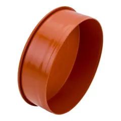 Заглушка кан. наружная РЫЖАЯ РТП ф 160