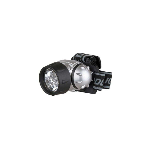 Фонарь налобный ULTRAFLASH LED 5351 (LED* 7) серебристый 3 режима (296934)