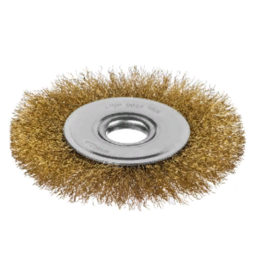 Щетка для УШМ КУРС колесо, волнистая 125мм (39025)