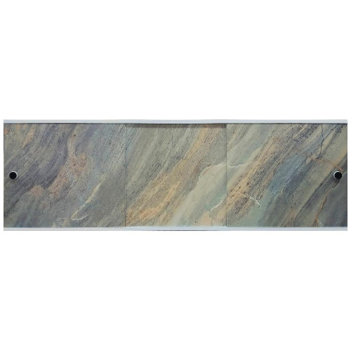 Экран для ванны МЕТАКАМ премиум А 1,7 м коричневый камень