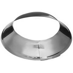 Дымоход юбка 0,5мм Ф130 нержавеющая сталь (Феррум)
