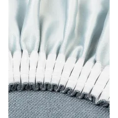 Портьера Ле-Гранд Осло 180*260 серо-голубой