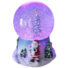 Фигурка декоративная Шар водяной со снегом 12*12*15см Y4-4230 (377776)