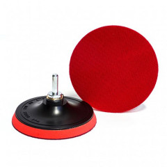 Насадка д/дрели и УШМ КЕДР липучка 100 мм