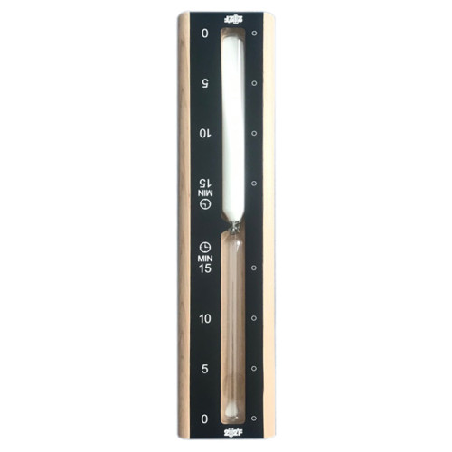 Часы Песочные SG-1 Black белый песок