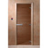 Дверь банная DoorWood 70*180 Бронза(*8)