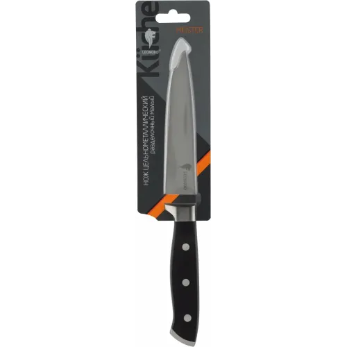 Нож кухонный LEONORD резделочный 15см цельнометаллический (876972)