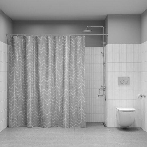 Шторка для ванной IDDIS полиэстер 240x200cм BD06P24i11