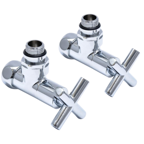 Вентиль запорный для П/С LUXON угловой ф 3/4