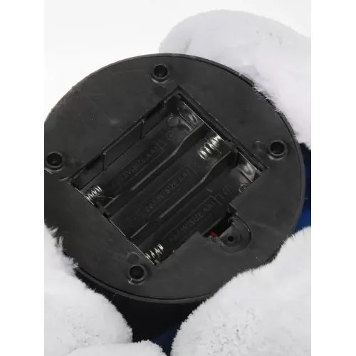 Фигурка декоративная Дед Мороз 30см музыка/движение синяя Y4-9446 (502895)