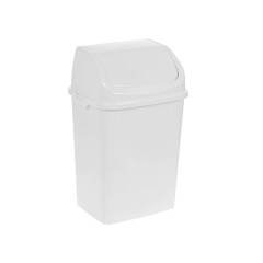 Ведро для мусора РУССПЛАСТ «Камелия», 8 л, белый (1593586)