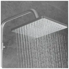 Душевая стойка FRUD R24001 серебро