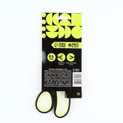 Ножницы PROвыбор канцелярские 21см Черный неон (9695592)