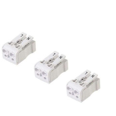 Клемма пружинная соед. с монт. ножкой КСПн2 L+N, 16А, TDM SQ0510-0106 (600679)