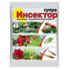 Инсектицид Ваше Хозяйство Инсектор Супра от насекомых-вредителей 3мл (807778)