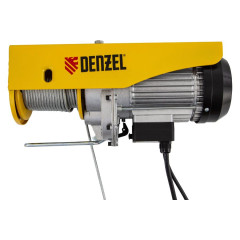 Тельфер электрический DENZEL TF-800 (0,8т, 1300 Вт, высота 12 м, 8 м/мин) (52014)