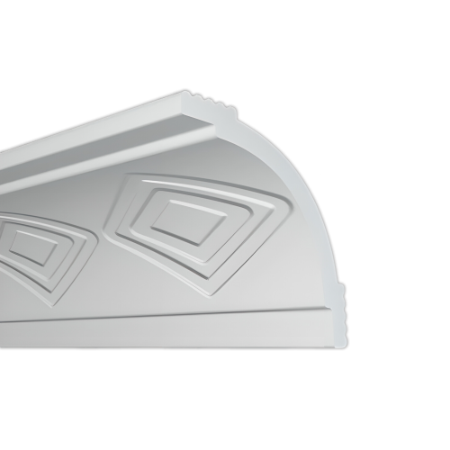 Плинтус потолочный ПЛИНТЭКС U P 50/50 (84)