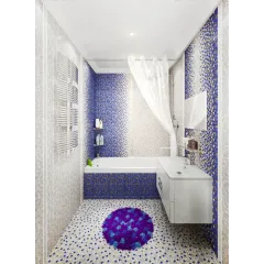 Плитка облицовочная 400*275 КЕРАМИН Гламур 7С (в уп. 1,65 м2)