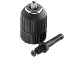 Патрон Сибртех для дрели БЗП 2-13мм М12х1,25, адаптер SDS+ (168147)