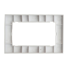 Рамка 2-пост Катрин (без перемычки) стекло белый GFR00-7012-01