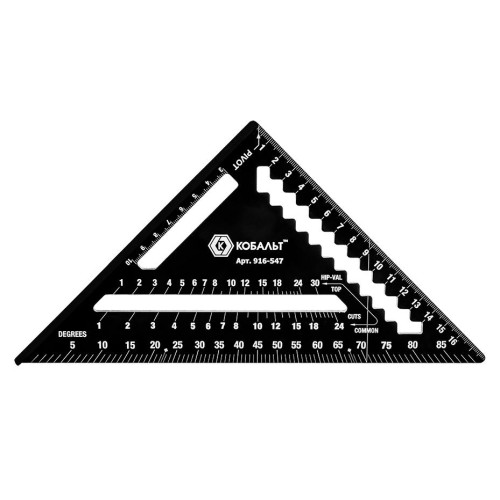 Угольник Свенсона КОБАЛЬТ 177 х 250 мм (916-547)