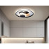 Светильник AMBRELLA FL4802 WH/BK 70W 3000K-6400K d500 белый/черный