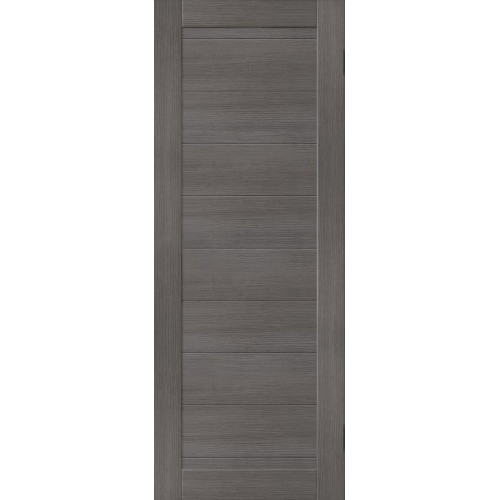 Дверное полотно Браво-21 ДК 80 Grey Melinga, покрытие Эко Шпон (BRAVO)(153-1426)