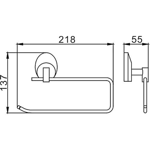 Держатель для туалетной бумаги FRAP F1603-2