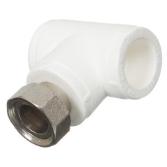 Тройник п/п с накидной гайкой RTP ф 20х1/2