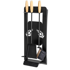 Набор для мангала GRATAR КН 0-1 на стойке (щетка для очистки очага, совок и кочерга)