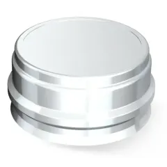 Дымоход заглушка внешняя 0,5мм Ф125 нержавеющая сталь (Corax)