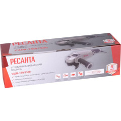 Машина углошлифовальная РЕСАНТА УШМ-150/1300 (75/12/6) (*15)