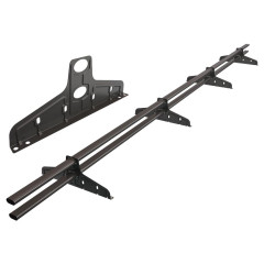 Снегозадержатель трубчатый овальный Т4 d40x20 3000 (RAL 8017 Шоколад)