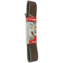 Лента шлифовальная ЗУБР 50х686мм, P80, МАСТЕР, для точила ЗТШМ-150/686, 3 шт (35546-080)