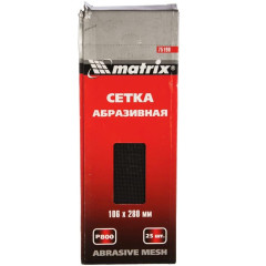 Сетка шлифовальная MATRIX 106x280мм Р800 (75190) 1шт