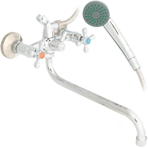 Смеситель для ванны G-LAUF JML7-A605, круглый поворотный излив